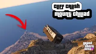 GTA 5 Cliff Drops Crash Testing Cars With Real Damage Mod - Mt Chiliad #6