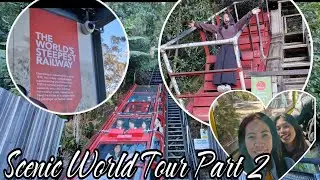 World's  Steepest Train l Scenic  World  Blue Mountains l Katoomba New South Wales