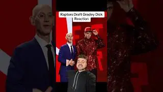 The Toronto Raptors Draft Gradey Dick Instant Reaction 