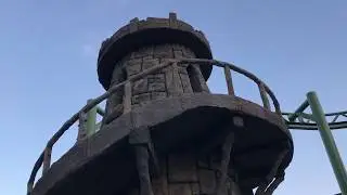 Декоративная отделка фасада башни