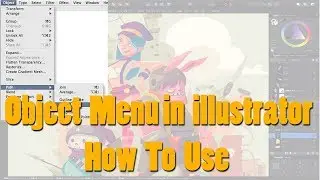 Object Menu Bar In Illustrator