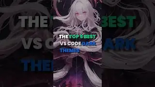 Top 5 Best VS Code Dark Themes #shorts #programming