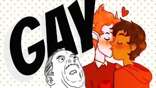 Speedpaint - Tom and Marco doing the Kissy thing.