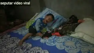 Lucu adik kaka berantem