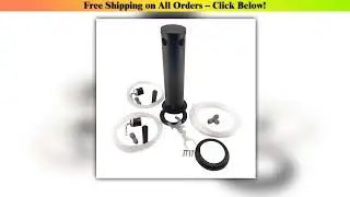 KegLand Double Tap Black Phantom Font Kit with SS Duotigh Shot shank and Black Handle (Without