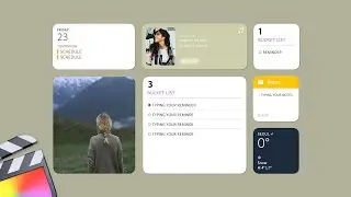 FREE Apple Style Widget Templates for Final Cut Pro | TIP314. 무료 파이널컷 애플 위젯 템플릿 공유