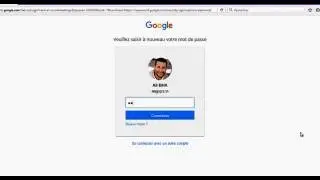changer le mot de passe de votre compte google