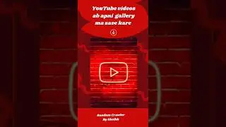 How to download youtube videos in mobile gallery #shorts