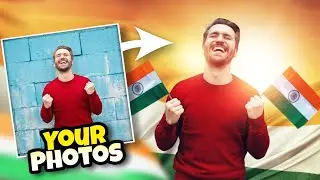 Your Photos! Editing | Republic day | 26 January Picsart Tutorial | Skay Studios