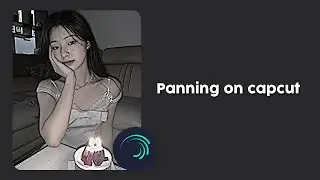 Panning tutorial on capcut