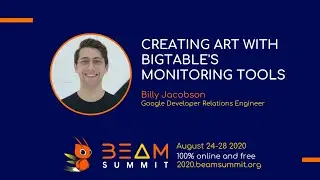 Creating art with Bigtable's monitoring tools