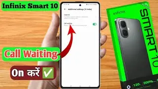infinix smart 10, how to enable call waiting in infinix smart 10, infinix smart 10 me call waiting