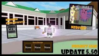 Stat Changes + Free Item Storage! | Update V5.50 | Project Jojo