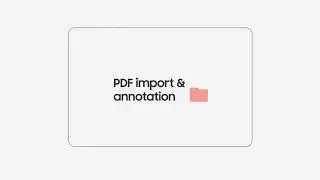 Managing folders & importing PDF on Samsung Notes | Samsung