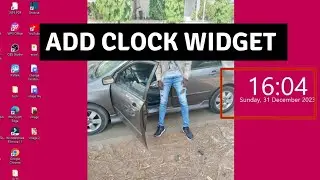 How To Add Clock Widget In Windows 10 Computer