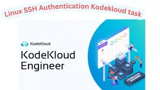 Linux SSH Authentication Kodekloud task