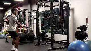 F.S Library - Lat pull down - Banded w/ pvc