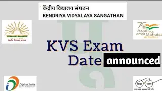 Kvs Exam date announced 2023.