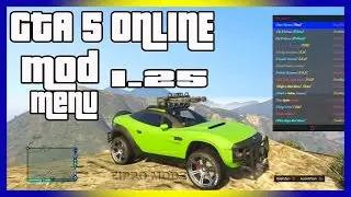 GTA 5 ONLINE 1.25 NEW MOD MENU CEX/DEX + DOWNLOAD