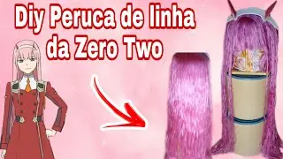 Diy Peruca Cosplay Zero Two - Anime Darling In The Franxx