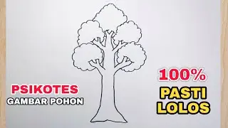 Gambar pohon psikotes yang benar - Psikotes gambar pohon