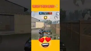 PUBG MOBILE AND BGMI WAIT FOR END👌 KILLS IN TDM #shortvideo