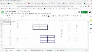 3.3.1: Edit,  move and clear cell contents Google Sheets version