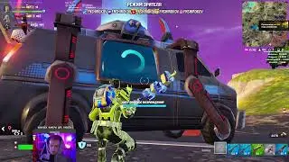 НОВИЧОК ИГРАЕТ В FORTNITE лютейшая победа слон4чика