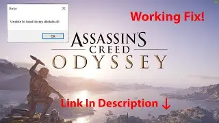 Assassins Creed ODDESSEY FIX! 100% Working | {Unable to load dbdata}