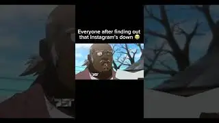 Instagram’s down meme 