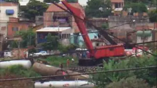 Descarrilamento de trem em Sorocaba - 04/02/09
