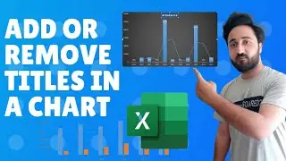 Add or remove titles in a chart Excel | learn Excel | 2021