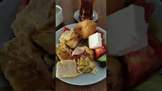 Мой завтрак в отеле Green Peace Hotel в Алании