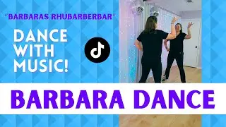 "Barbaras Rhabarberbar" Dance 💃 German Song Barbara Dance 💃 TikTok Dance Trend, with music 💃
