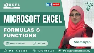 Boost Your Productivity with Microsoft Excel's Formulas & Functions | NTW | Learning Hour Ep68
