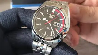 Relógio SEIKO 5 AUTOMÁTICO SNK375K1 - Modelo tradicional - 5 Características-chaves