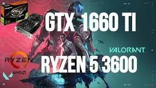 Valorant benchmark Ryzen 5 3600 + GTX 1660Ti 1080p,1440p benchmarks! all settings