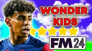The BEST WONDERKIDS in FM24 | FM24 Wonderkids