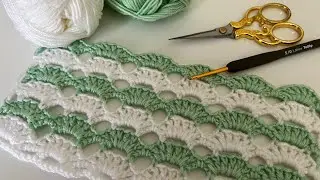 Beautiful 👌💯 Easy Crochet Baby Blanket, Vest, Bag Pattern For Beginners / Blanket Knitting Pattern