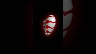 3D Heart tutorial alight motion #short
