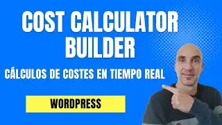 ¡Descubre el Mejor Plugin para Crear una Calculadora de Costes! - Cost Calculator - WordPress