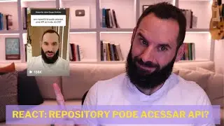 React: Repository pode acessar uma API?