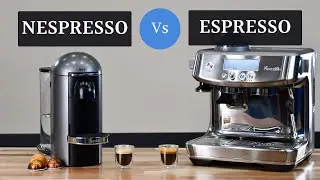 Nespresso vs espresso comparison: Nespresso Vertuo vs Breville Barista Pro