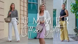 WHAT TO WEAR TO THE OFFICE IN SUMMER! 5 Elegant outfit ideas for the hot days