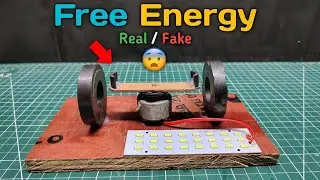 How To Make Free Energy Generator Using Magnet with Dc Motor | Real or Fake Free Energy testing 😱😱