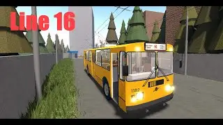 Line 16 | Roblox | OSVed's Trolleybuses place | #2