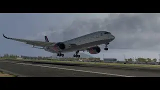 Теперь с поддержкой SID и STAR. Airbus A350 для X-Plane, новая версия.