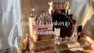 Makeup Rotation Favourites for March 🌸✨ (Flower Knows, Pat McGrath, Romand etc.) | faeyeshmile