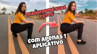 COMO EDITO MINHAS FOTOS - Efeitos Tumblr ! APP GRÁTIS