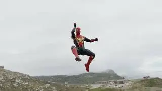 Spiderman Swing Animation Render (Blender)